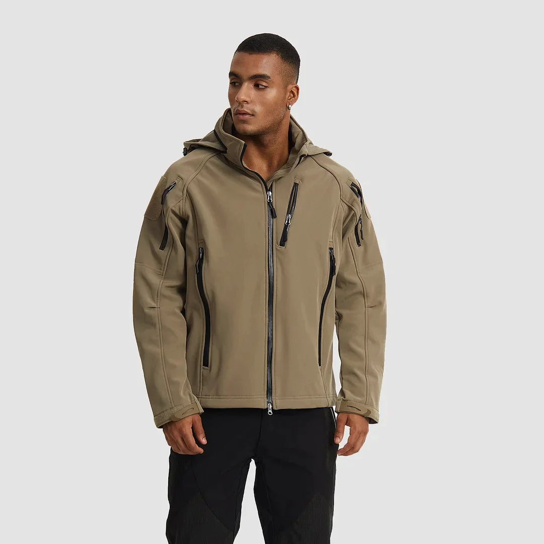 Tactical Hooded Softshell Jacket
