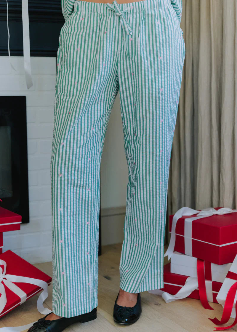 Striped Cotton Pajama Set