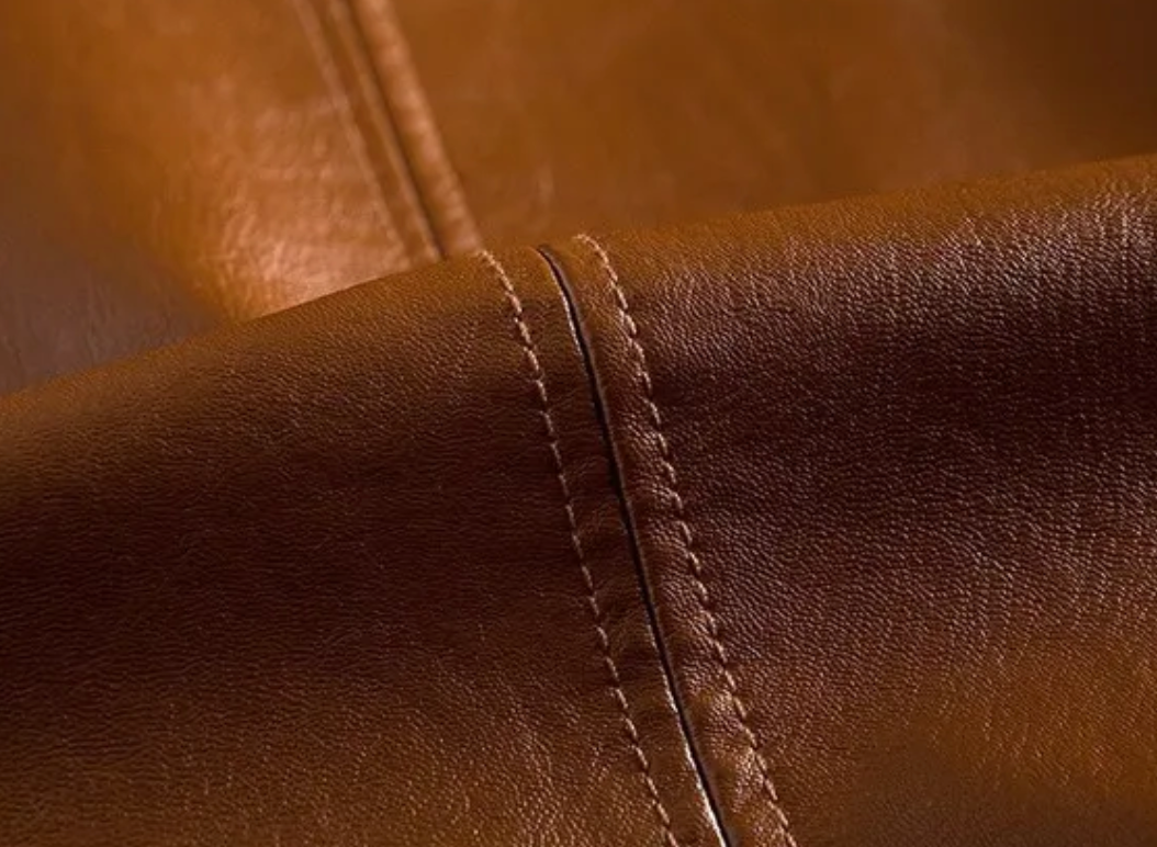 Men's Casual Leather Blazer