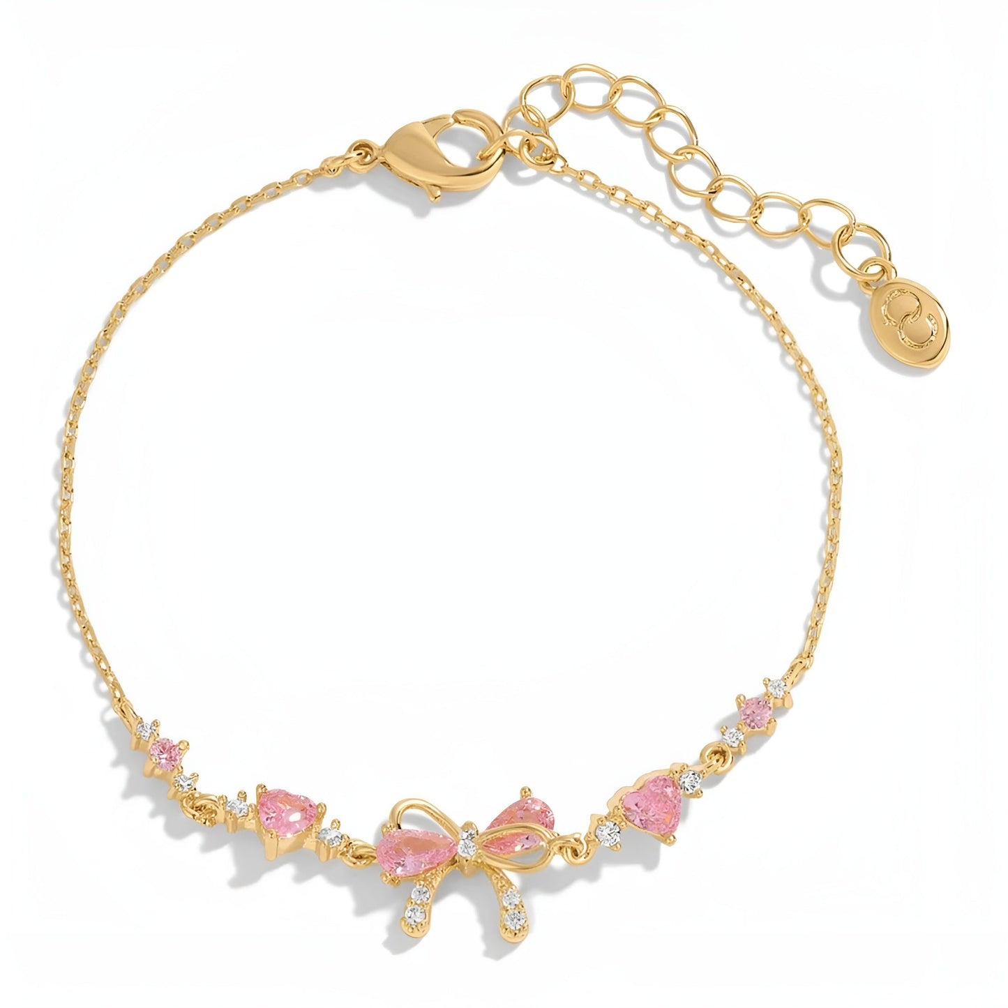 Bow Charm Bracelet