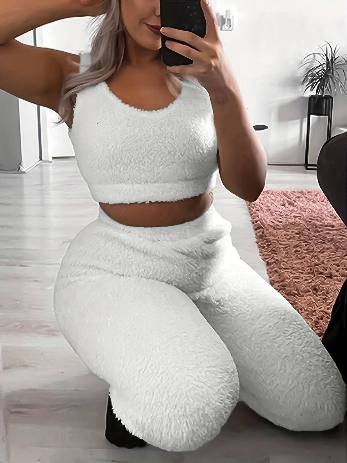 Fuzzy Lounge Set