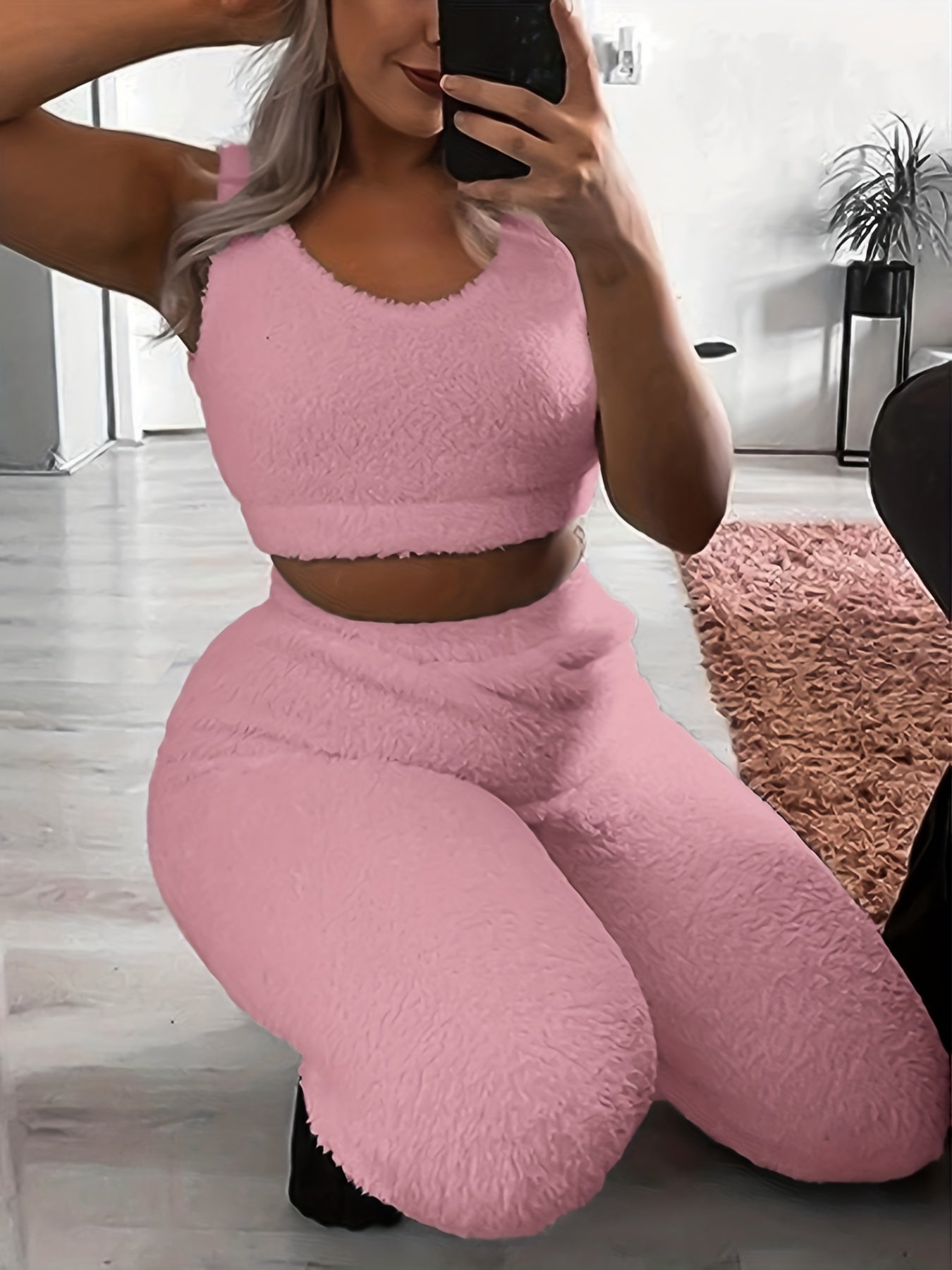 Fuzzy Lounge Set