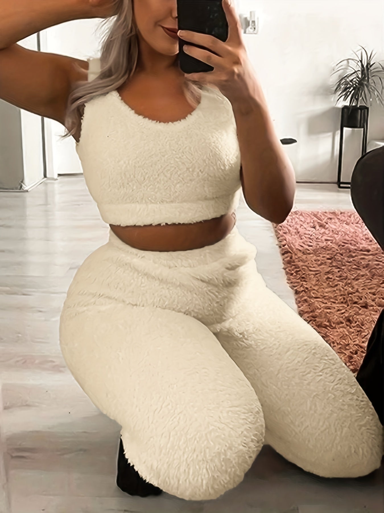 Fuzzy Lounge Set
