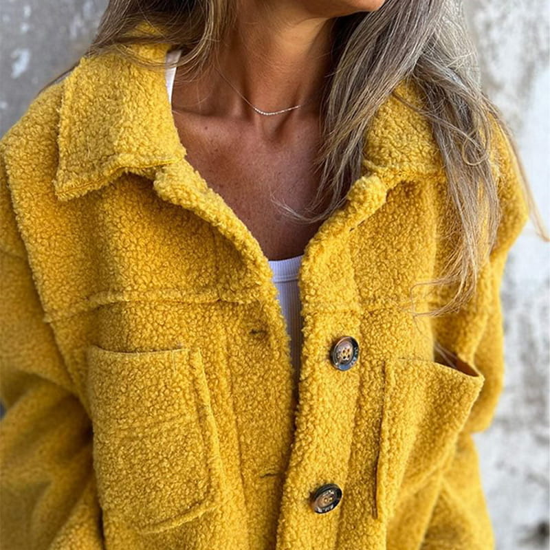 Teddy Button-Up Jacket