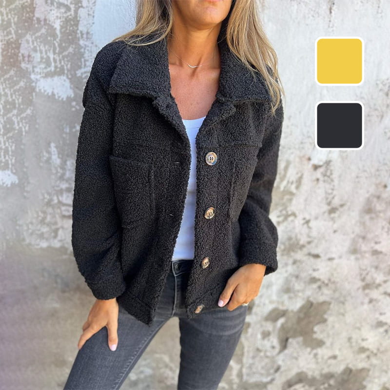 Teddy Button-Up Jacket