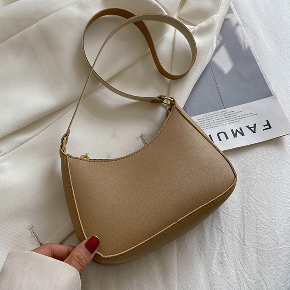 Brown Leather Shoulder Bag