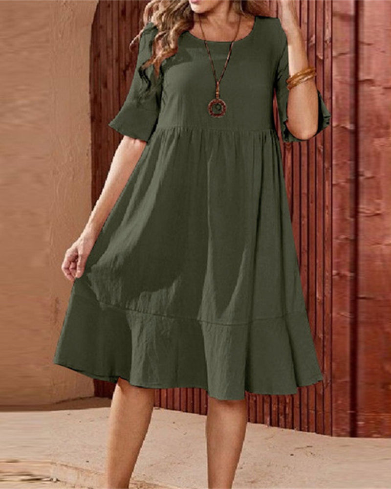 Flowy Babydoll Dress