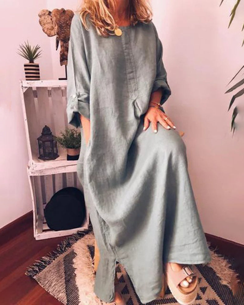 Long Sleeve Maxi Dress