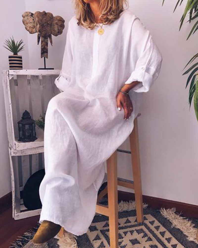 Long Sleeve Maxi Dress