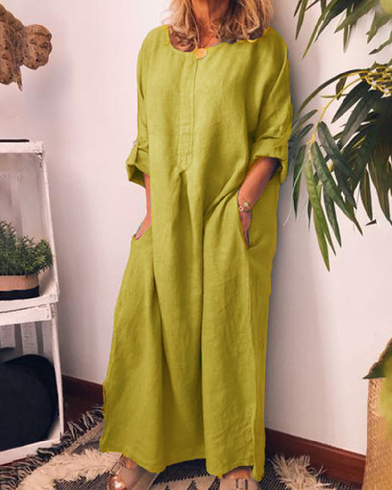 Long Sleeve Maxi Dress
