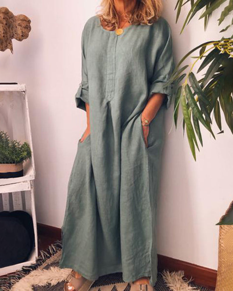 Long Sleeve Maxi Dress