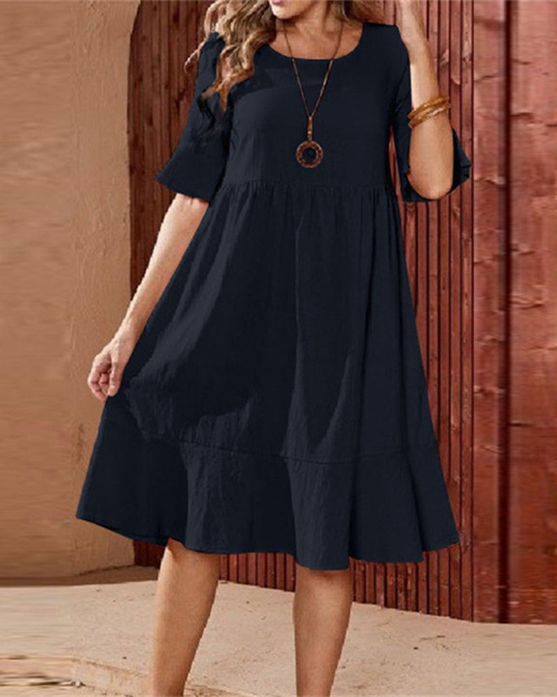 Flowy Babydoll Dress